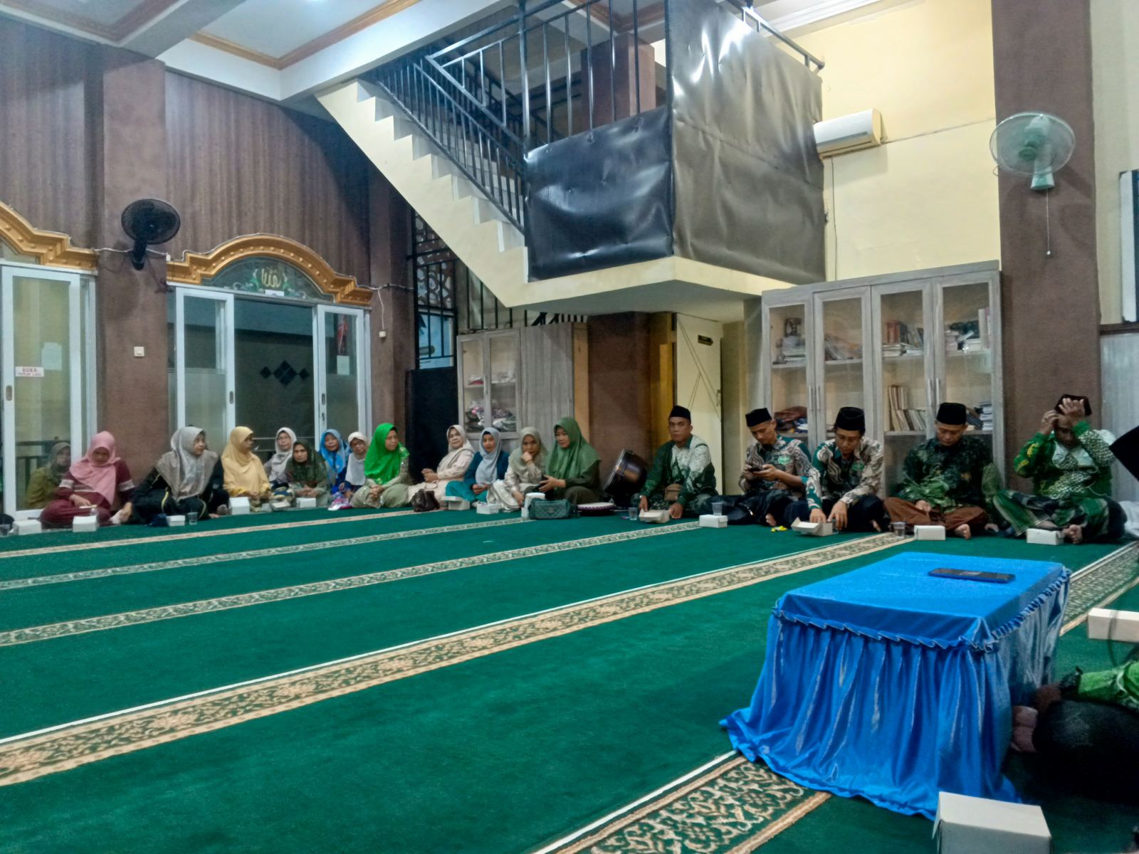 Foto Masjid Baitul Muttaqin Bancarkembar Ketempatan Lailatul Ijtima MWC NU Purwokerto Utara 