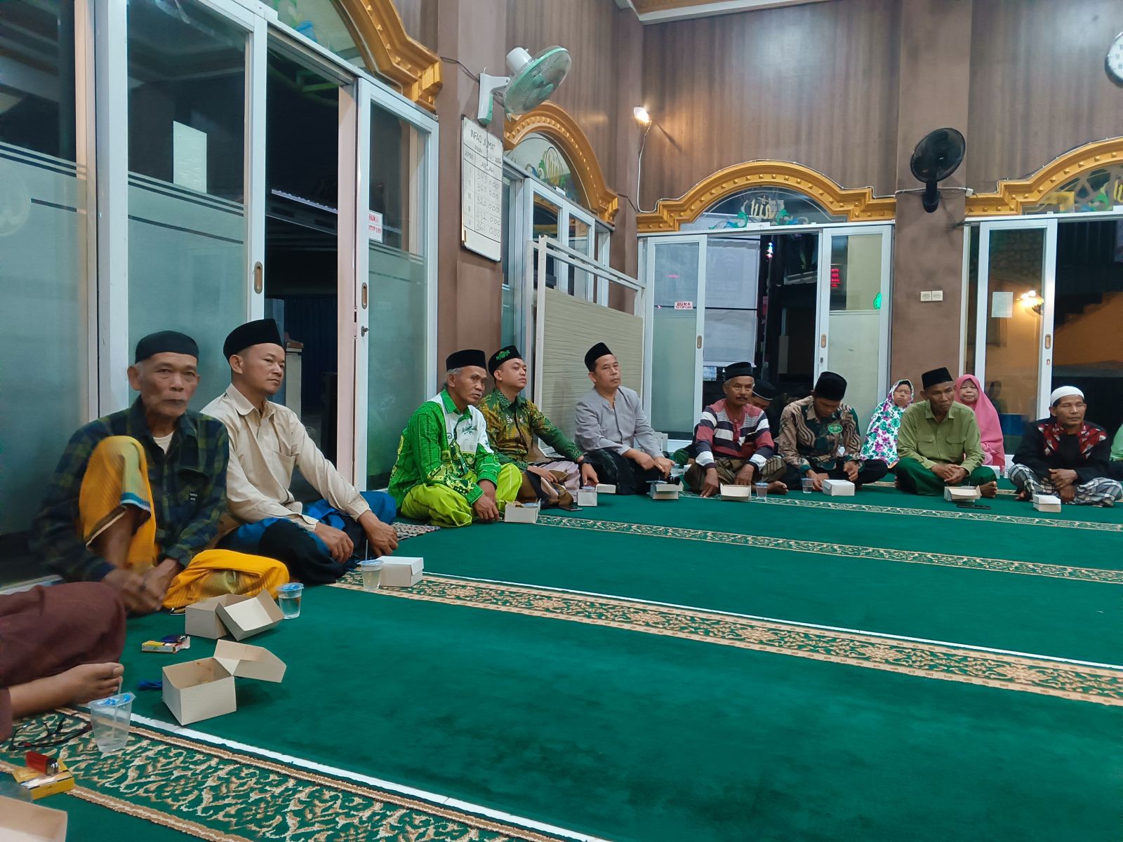 Foto Masjid Baitul Muttaqin Bancarkembar Ketempatan Lailatul Ijtima MWC NU Purwokerto Utara 