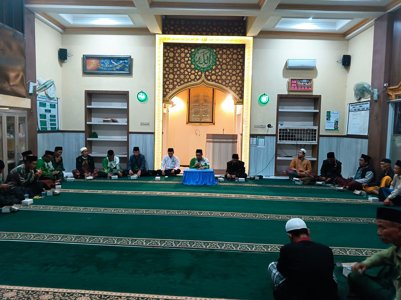 Foto Masjid Baitul Muttaqin Bancarkembar Ketempatan Lailatul Ijtima MWC NU Purwokerto Utara 