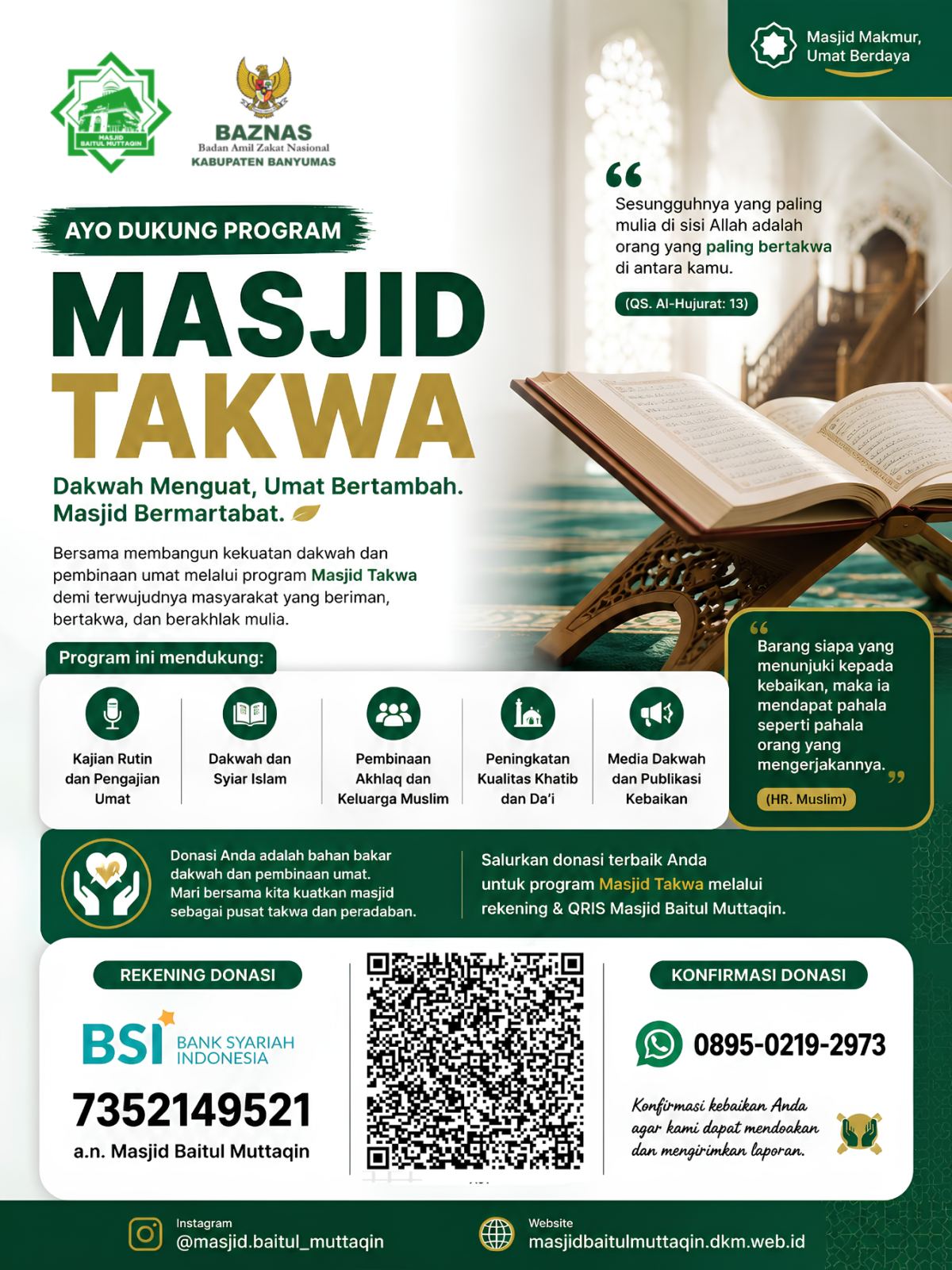 PROGRAM MASJID TAKWA