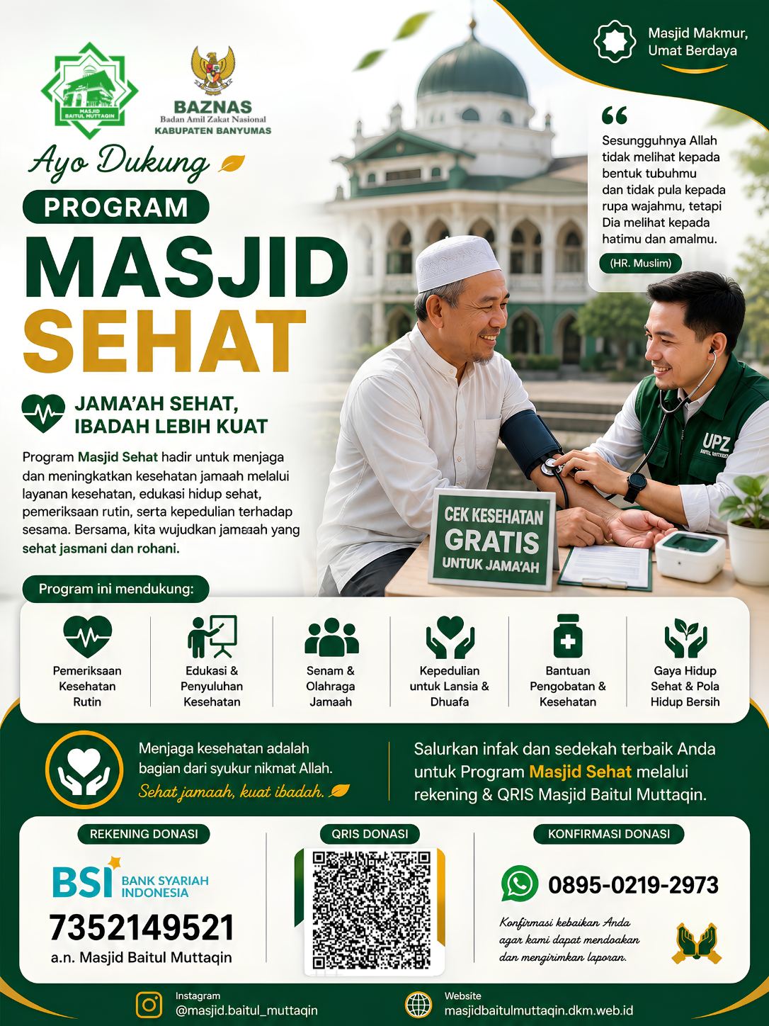 PROGRAM MASJID SEHAT